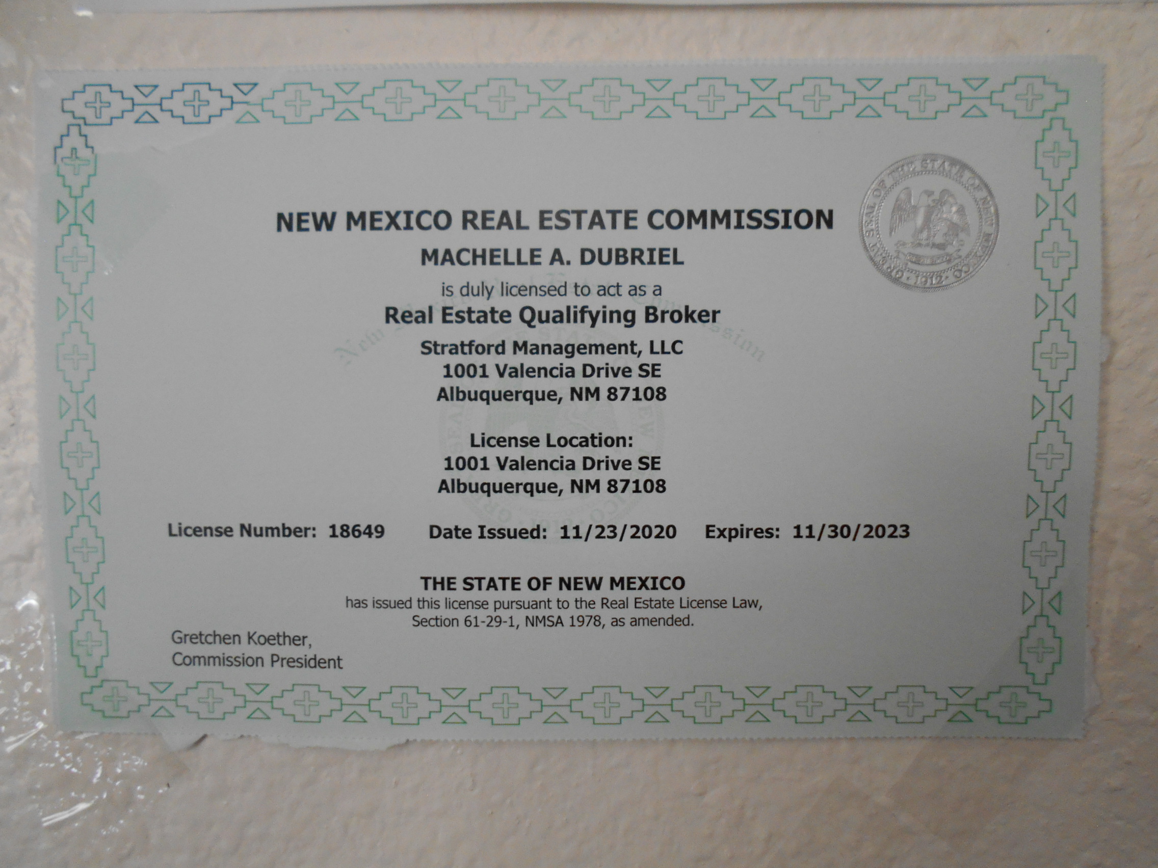 RE License